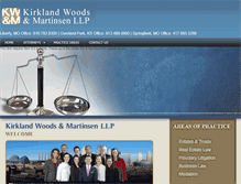 Tablet Screenshot of kwm-law.com